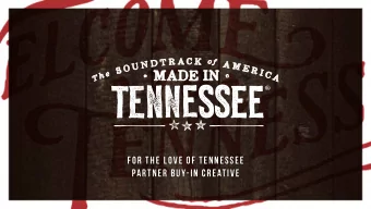 FoR ThE LoVe Of TeNnEsSeE  PaRtNeR BuY-In CrEaTiVe  CoNcEpT 1: PaId FaCeBoOk/InStAgRaM  FPO