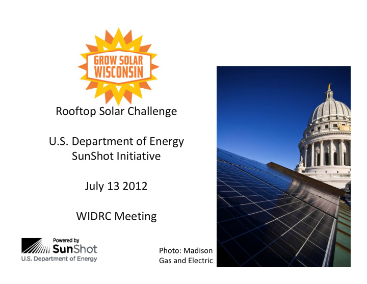 rooftop solar challenge u s department of energy sunshot