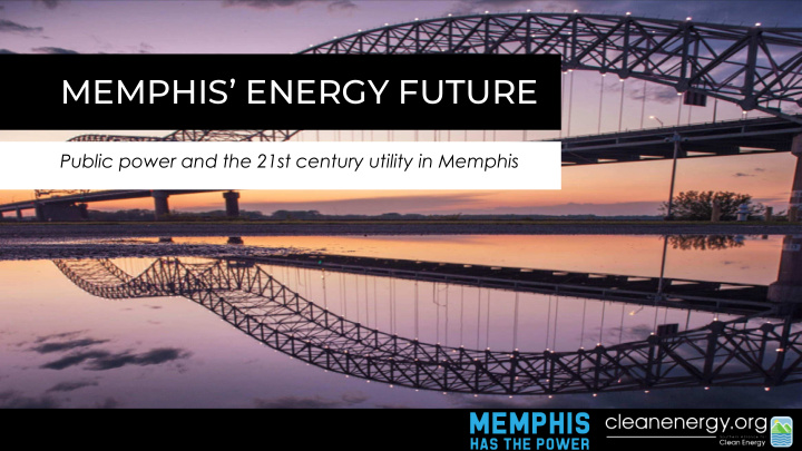 memphis energy future