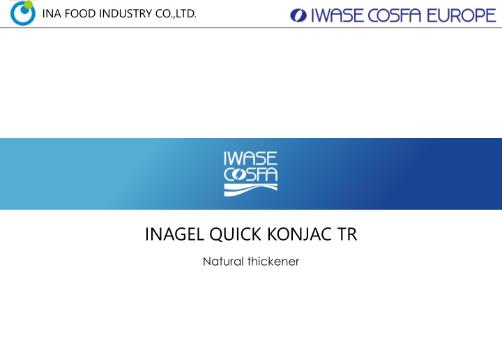 inagel quick konjac tr