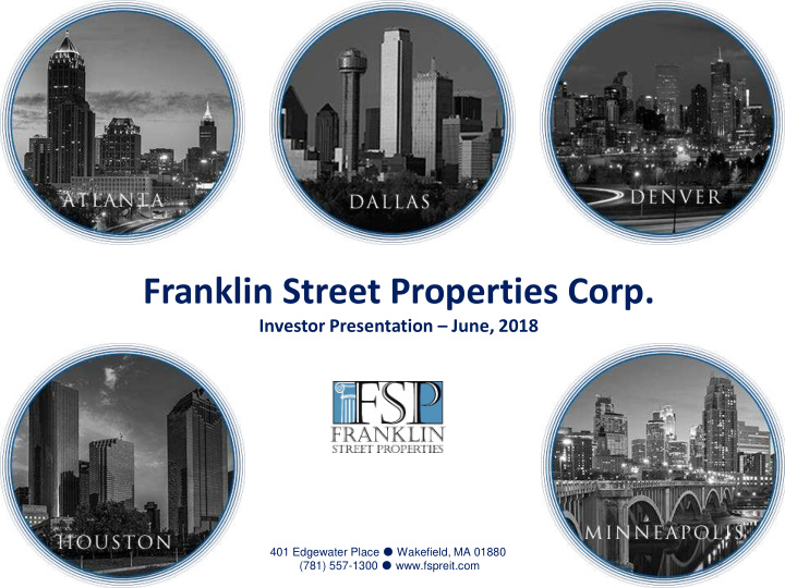 franklin street properties corp