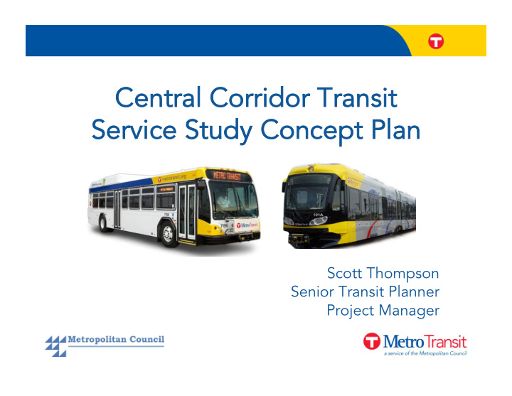 central corridor transit central corridor transit service