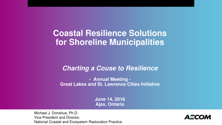 coastal resilience solutions