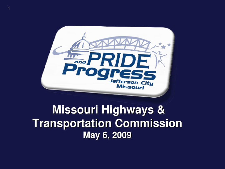 missouri highways transportation commission