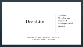 Duy H. Ho , Raj Marri , Sirisha Rella , Yugyung Lee University of Missouri  Kansas City  Click