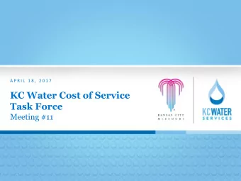 Task Force  Meeting #11  Agenda  Review Findings, Recommendations &amp; Agenda  Stormwater