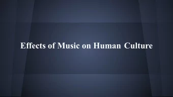 What is music?  Effects music has on emotions and the brain.  Performance enhancement in