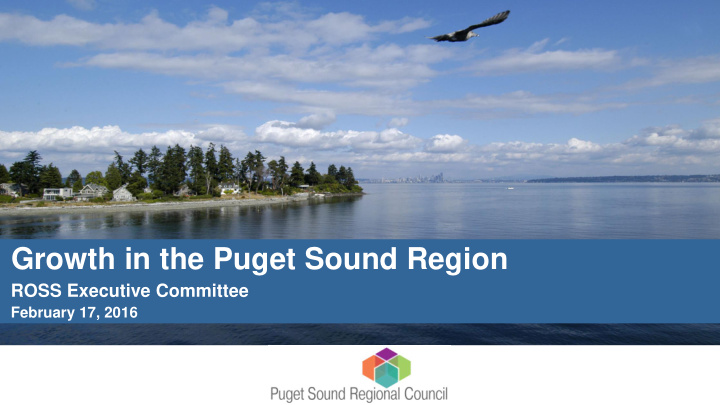 growth in the puget sound region