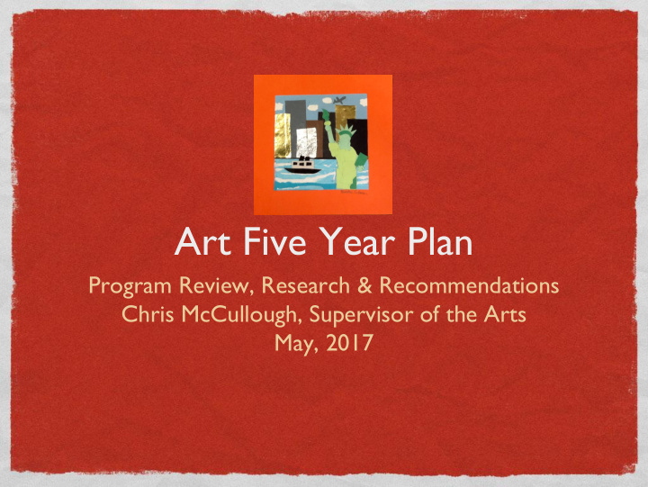 art five year plan