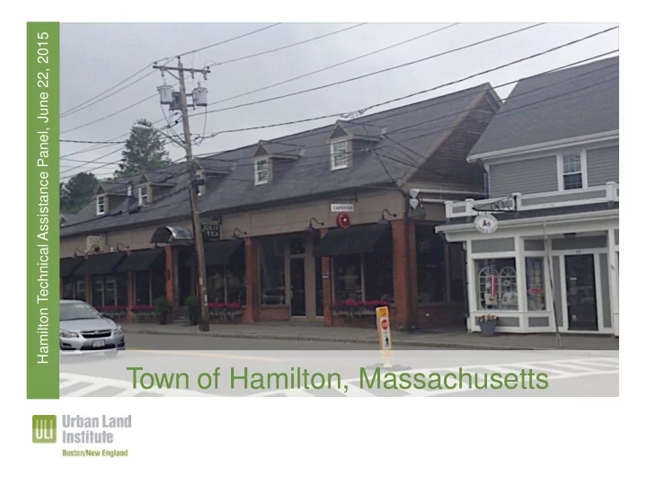 town of hamilton massachusetts
