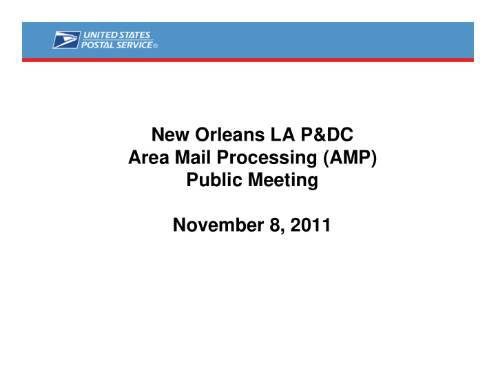 new orleans la p dc area mail processing amp public