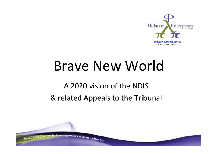 brave new world