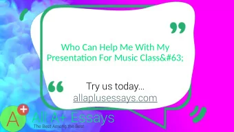 All A+ Essays  The Best Among the Best  All A+ Essays (The Best Among the Best)  e-mail: