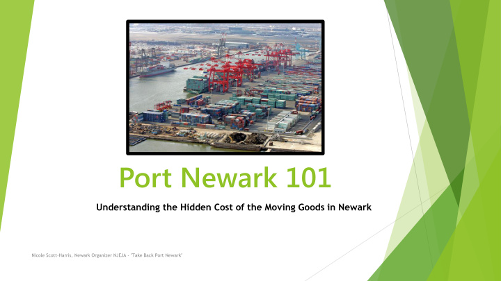 port newark 101