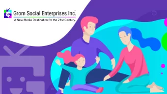 A New Media Destination for the 21st Century.  1  Disclaimers / Statements  Disclaimer  This