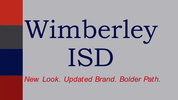 wimberley isd