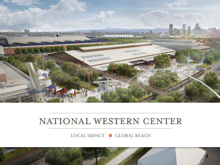national western center brand development overview of