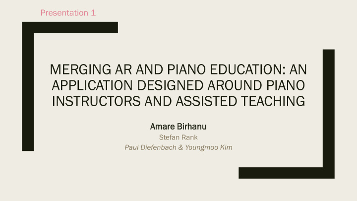 merging ar and piano education an