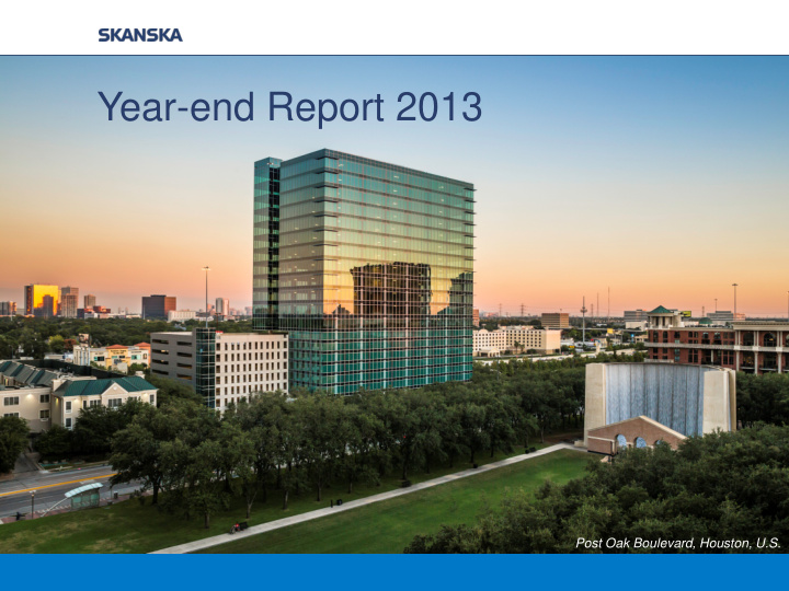 year end report 2013