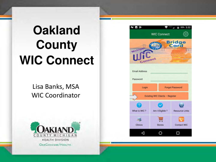 oakland county wic connect