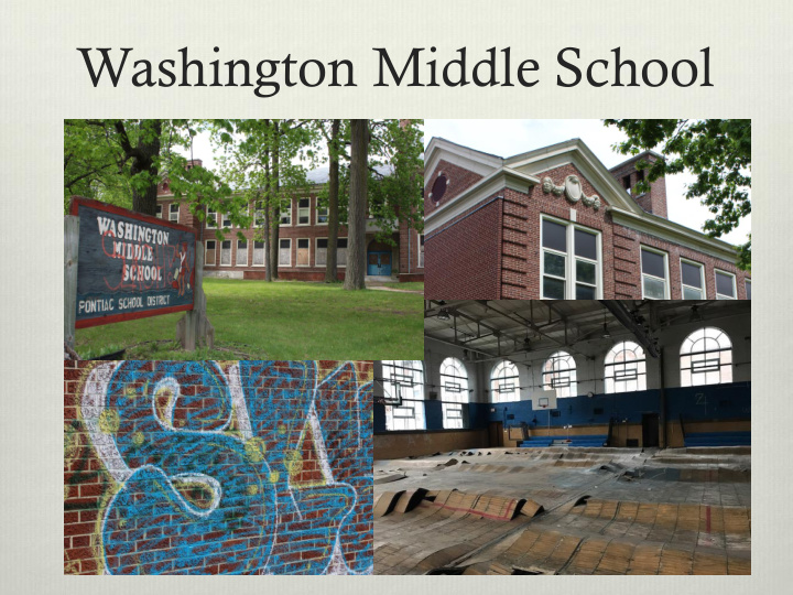 washington middle school