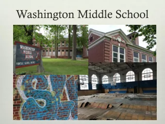 Washington Middle School  Non-profit subsidiary Community    Private, 501(c) 3 non-profit
