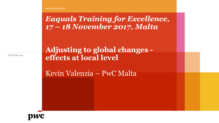 eaquals training for excellence 17 18 november 2017 malta