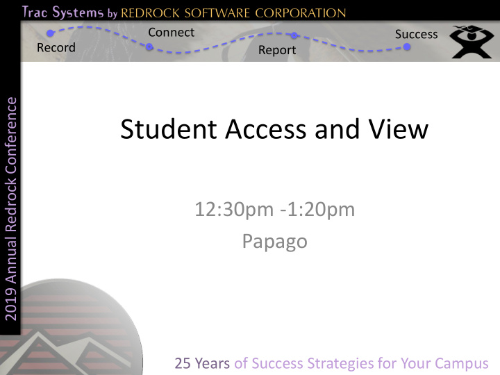 student access and view
