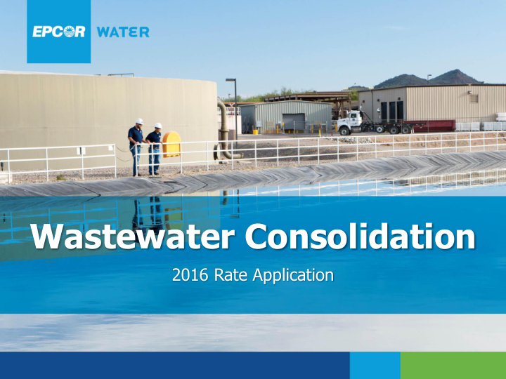 wastewater consolidation