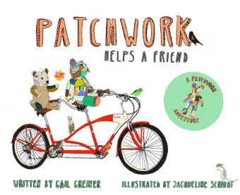 Patchwork is a hodgepodge, part patches, part bear.  Patchwork's friend Fred is in need of repair.
