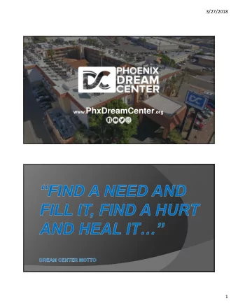 Founder Pastor Tommy Barnett  Los Angeles, Phoenix, New York  Executive Director Brian D. Steele