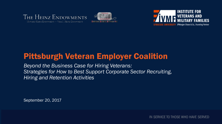 pittsburgh veteran employer coalition
