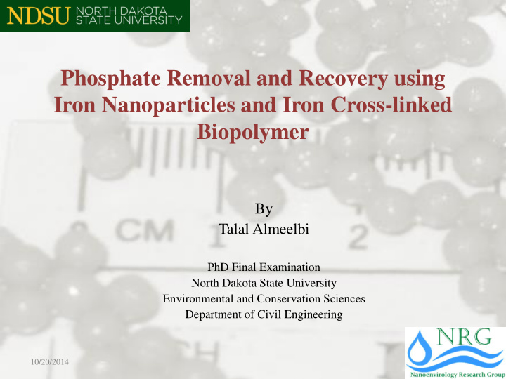 phosphate removal and recovery using