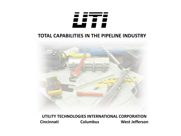 total capabilities in the pipeline industry