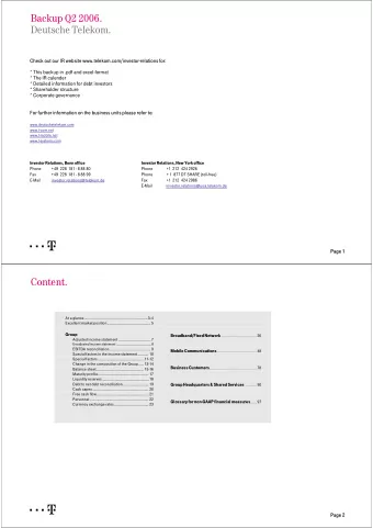 ===!&quot;  Page 1  Content.  At a