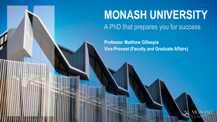 monash university