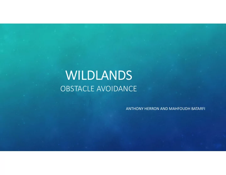 wildlands