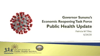 6/24/20  Outbreak evolution for the  50 STATES, D.C, AND PUERTO RICO  as of June 24, 2020  June 24,