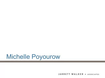 Michelle Poyourow  What causes transit ridership?  First and Foremost: Access  Where can I go,