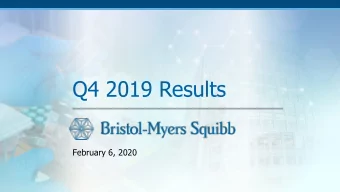 Q4 2019 Results  February 6, 2020  1  Forward Looking Statement and Non-GAAP Financial Information