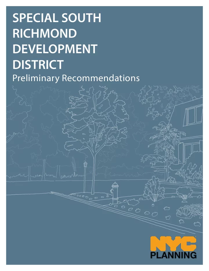 special south richmond development district