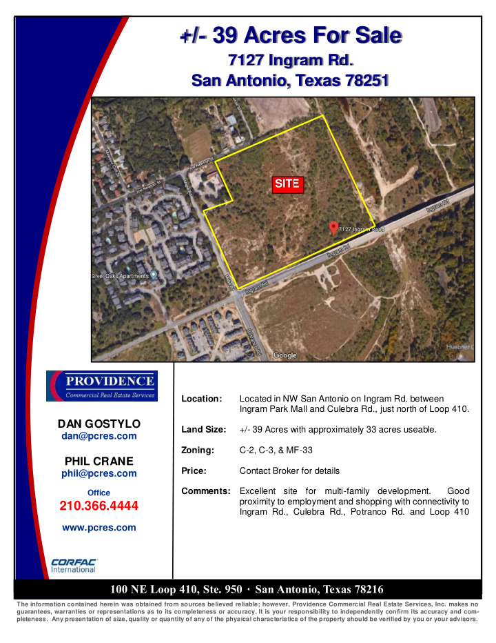 39 acres for sale