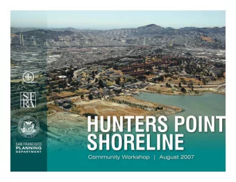 SAN FRANCISCO PLANNING DEPARTMENT | AUGUST 2007  Presentation Outline  Presentation Outline