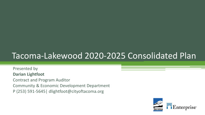 tacoma lakewood 2020 2025 consolidated plan