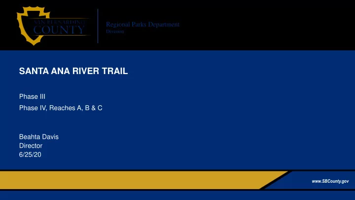 santa ana river trail