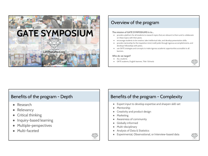 gate symposium