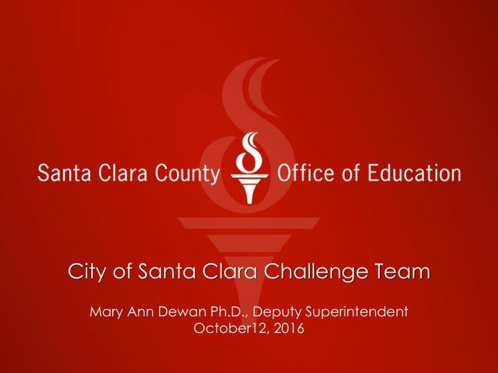 city of santa clara challenge team