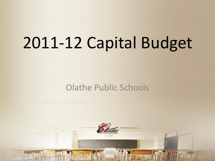 2011 12 capital budget