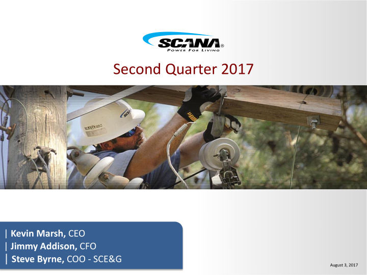 second quarter 2017