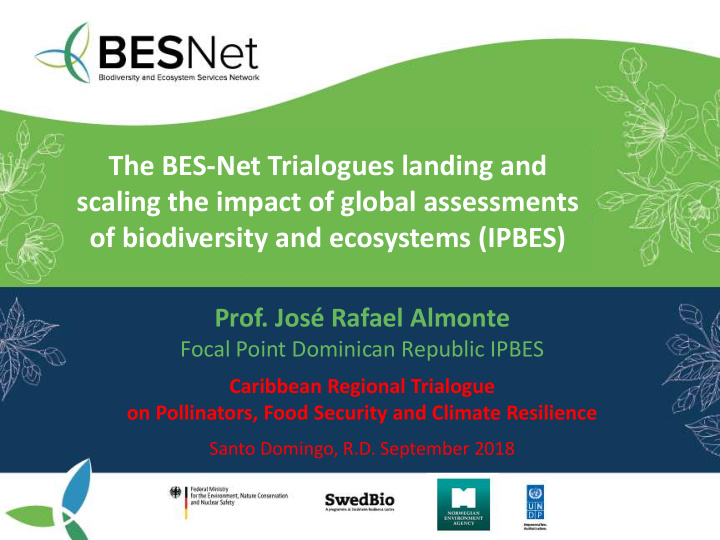 of biodiversity and ecosystems ipbes
